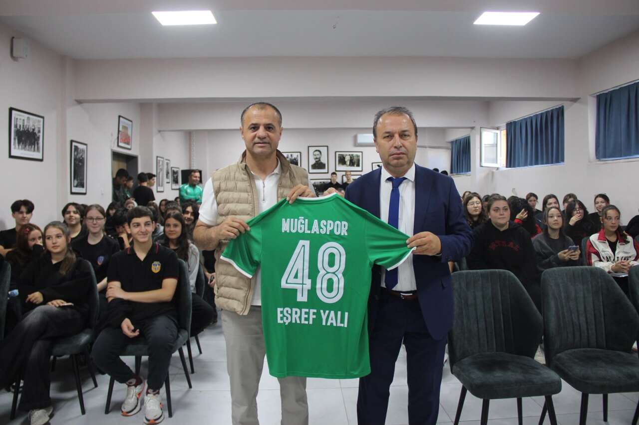 Muğlaspor’dan Gençlere Ziyaret: Futbolcular Öğrencilerle Buluştu 4